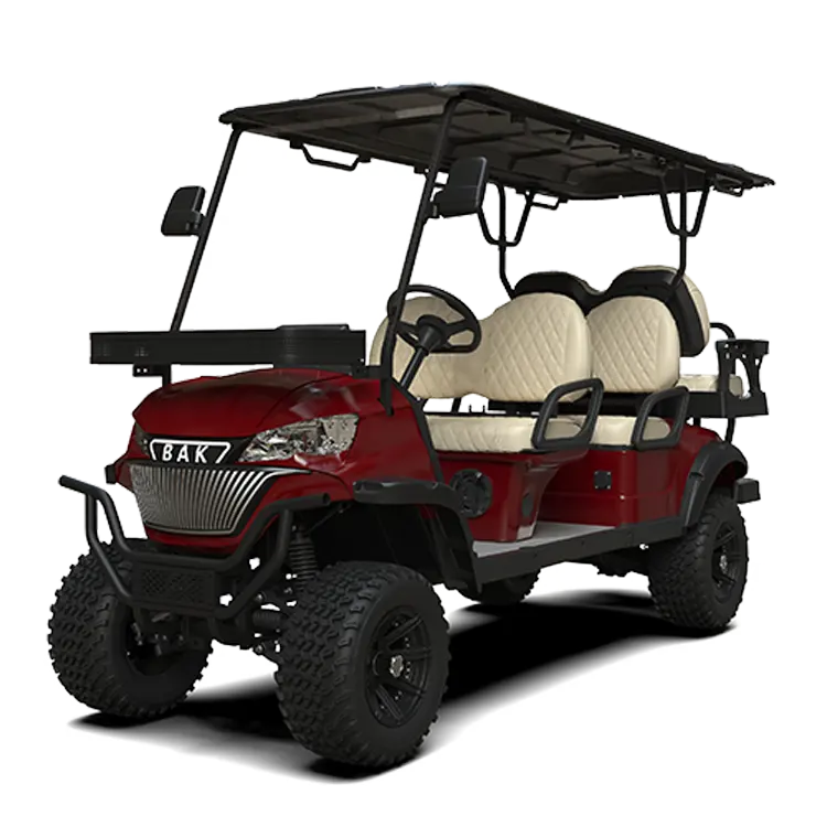72V Lithium Battery Powered Street Legal 4 wheels 6 seater electric offroad beach golf buggy cart for sale
