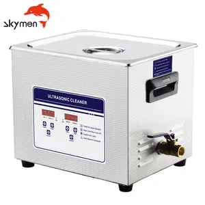 Skymen limpador industrial digital, 22l 080s máquina de limpeza ultrassônica, peças de automóveis, óleo, limpeza de alumínio, instrumento de laboratório médico