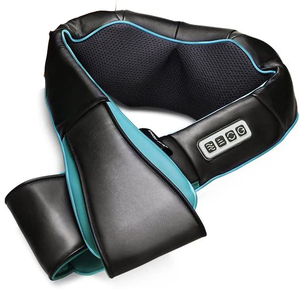 Cinturón de masaje eléctrico para el cuidado de la salud, con temporizador automático masajeador de cuello y hombros, 8 rotación, 3D, <span class=keywords><strong>Shiatsu</strong></span>, 2022 - Product Image 2