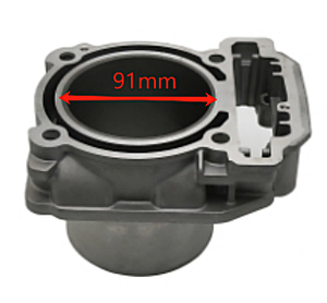 Venta al por mayor de suministro a granel personalizado Can-Am <span class=keywords><strong>BRP</strong></span> 2003-2015 OEM 420929650 Outlander400 <span class=keywords><strong>ATV</strong></span> 91mm Juego de cilindros de motor junta de anillos de pistón - Product Image 3