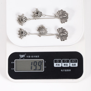 Boucles d'oreilles pendantes paon vintage, plaqué or antique, alliage de zinc, bijoux de fête pour femme - Product Image 4