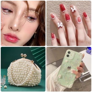 Oleeya Wholesale Packs Mix Resin Rhinestone Pearls Clothing Decorations <b>Glitter</b> <b>Nail</b> Gems Glue on Flatback Decorations <b>for</b> DIY - Product Image 5