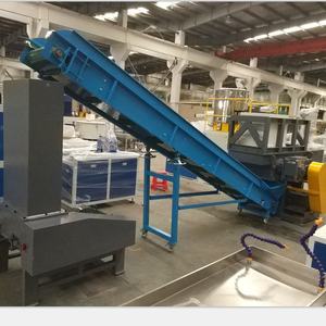 Plastik tek şaftlı parçalayıcı konveyör Kırıcı + Silo palet parçalayıcı - Product Image 3