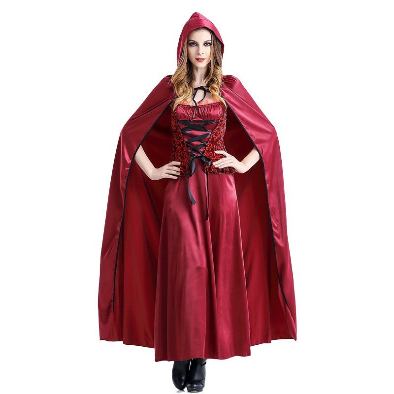 Red [Dress + Cape]