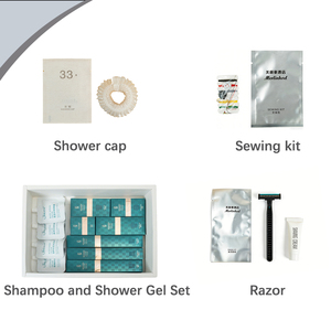 <span class=keywords><strong>Kit</strong></span> d'articles <span class=keywords><strong>de</strong></span> toilette jetables <span class=keywords><strong>de</strong></span> luxe pour hôtel, en gros, comprenant un <span class=keywords><strong>kit</strong></span> dentaire, un peigne et un ensemble <span class=keywords><strong>de</strong></span> chaussons jetables en peluche blanche pour invités - Product Image 2