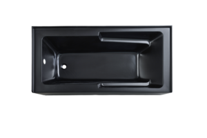 Design confort contemporain 6030 "Baignoire en acrylique noir intégré Oem Odm pour la baignade - Product Image 4