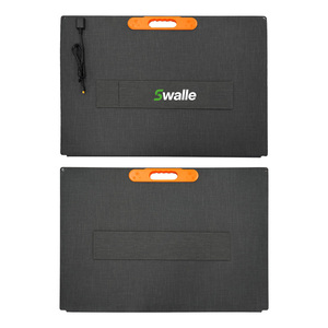 Kit de panneaux solaires portables pliables Swalle 400W à haute efficacité pour les stations d'alimentation <span class=keywords><strong>Jackery</strong></span> EcoFlow <span class=keywords><strong>Bluetti</strong></span>, utilisation mondiale - Product Image 2