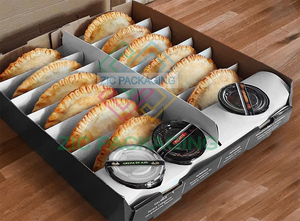 Caja <span class=keywords><strong>de</strong></span> Embalaje <span class=keywords><strong>para</strong></span> <span class=keywords><strong>Empanadas</strong></span> con Logotipo Personalizado <span class=keywords><strong>de</strong></span> Fábrica, con Compartimento Divisor, <span class=keywords><strong>Cajas</strong></span> <span class=keywords><strong>de</strong></span> Cartón Individuales <span class=keywords><strong>para</strong></span> Empacar <span class=keywords><strong>Empanadas</strong></span> <span class=keywords><strong>y</strong></span> Dumplings - Product Image 2