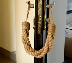 Door Stop <b>Thick</b> <b>Rope</b> Handmade Happiness - Product Image 1
