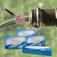 Kit de test d'eau potable pour usage domestique, certifié CE ISO, prix usine, pour la détection de bactéries coliformes et E. coli