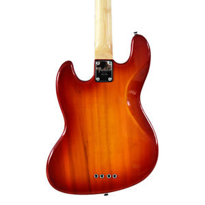 Guitare électrique à 4 cordes, basse électrique avec corps Elm, couleur profonde, panneau de tilleul - Product Image 5