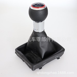 Audi Gear <b>Shift</b> <b>Knob</b> Leather Black Ergonomic DZ02 Q3-2 K5 For Audi A3 - Product Image 3