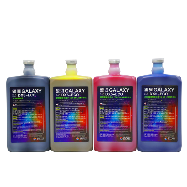 Galaxy Dx5 Universal Eco Solvent Ink for Flex Printing Muoth VJ1324 Printer Ink