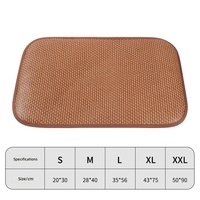 Lit pour animaux de compagnie en tissu Oxford résistant à l'eau, durable et résistant aux morsures, petit et rectangulaire, pour chats et chiens - Plusieurs tailles, différentes couleurs