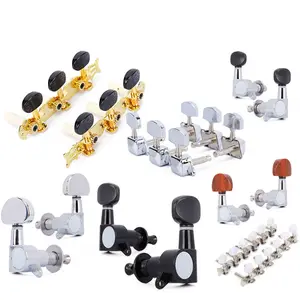 Wholesale Guitar string buttons fully closed string quasi-semi-closed metal Guitar Heads Open Tuning Pegs