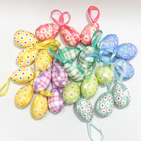 Huevos Decorativos de Pascua, Adornos Colgantes, Huevos de Dibujos Animados, Recuerdos para Fiestas, Decoración del Hogar, Regalo para Niños, Artículos para Fiestas de Pascua
