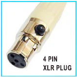 ปลั๊ก XLR 4ขา
