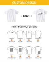 Camiseta de punto gofrado de 260 GSM para hombre, cuello redondo, manga corta, estilo urbano, con doble línea y empalmes, oversize, lisa, sin estampado