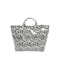 Sac fourre-tout tendance en PVC pour femme, léger, grande taille, rayé, idéal pour la plage et l'été