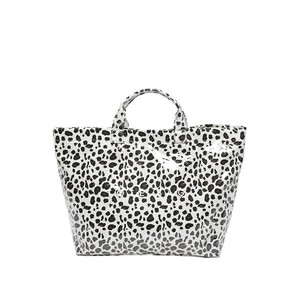 Bolsa Tote de PVC Moderna para Mulheres, Leve, Grande, Listrada, Ideal para Praia no Verão - Product Image 3