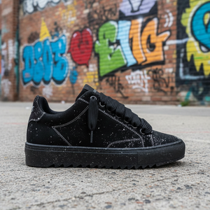 รองเท้าผ้าใบผู้หญิงผู้ชาย หนังคุณภาพสูง สวมใส่สบาย รองเท้าคู่รัก รองเท้าอะคริลิคคาร์บอน Numeris Altelier - Product Image 1