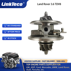 Cartucho Turbo izquierdo Linkteco para Land <span class=keywords><strong>Rover</strong></span> 3,6 TDV8 <span class=keywords><strong>200</strong></span> Kw 272 HP 2005-2009 6H4Q-6K682-HF 6H4Q-6K682-HG LR004040 LR004527 - Product Image 2