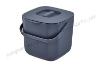 Bonne qualité 4L 7L filtre en plastique pied étape soupe Bar Restaurant cuisine poubelle pour comptoir ou sous évier