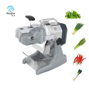 Commercial Desk-top 1-5mm Adjust Thickness Leek Cutting Chili Cutter Pepper Ring Slicer