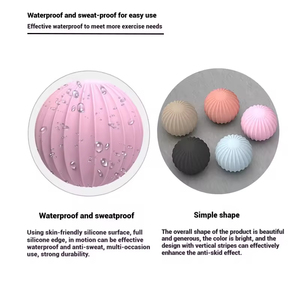 Ballons d'exercice lestés en silicone pour le Pilates, le yoga et l'entraînement de force - Product Image 4