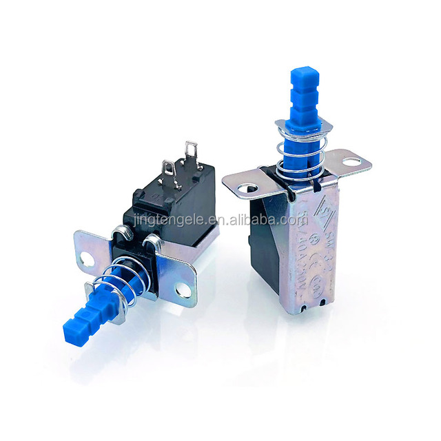 KDC Power Switch SW-3-2 / 2 Pin Push Button Switch, Reset Switch with Caps