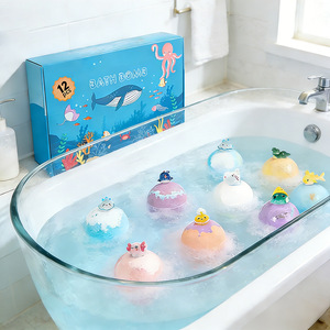 Coffret Cadeau de Boules de Bain Naturelles avec Jouets Surprise pour Enfants – Bombes de Bain Hydratantes et <span class=keywords><strong>Anti</strong></span>-Dessèchement pour un Bain Amusant - Product Image 3