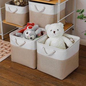 Panier de rangement pliable en tissu pour enfants Citylife, idéal pour l'organisation domestique et le linge - Product Image 4