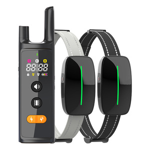 Ein-zu-Zwei-Farbbildschirm Ferngesteuerter Hundetrainer Bellkontrolle Drei Trainingsmodi Gleichzeitiges <span class=keywords><strong>Training</strong></span> für Mehrere Hunde 1000m - Product Image 1