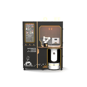 Distributeur automatique commercial intelligent de thé de lait de café entièrement automatique pour les écoles de bibliothèques de cinémas - Product Image 3