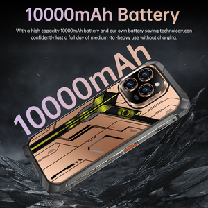 Teléfono Inteligente Resistente al Agua y a los Golpes x27 ultra, Batería Grande de 10000 mAh, 12 GB + 256 GB, Teléfono Móvil 5G, Robusto y Duradero - Product Image 2