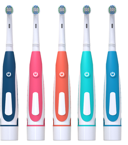 All'ingrosso spazzolino elettrico portatile per adulti IPX5 batteria automatica a 360 gradi compatibile con spazzolino dentale orale <span class=keywords><strong>B</strong></span> <span class=keywords><strong>testine</strong></span> - Product Image 1