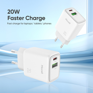 Chargeurs de téléphone Miccell en gros PD 20W USB-A Type C à charge rapide et faible génération de chaleur, adaptateur pour téléphones mobiles <span class=keywords><strong>iPhone</strong></span> 17, 16 - Product Image 3