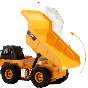 Camion benne <span class=keywords><strong>de</strong></span> simulation 5CH 1:24, <span class=keywords><strong>jouet</strong></span> <span class=keywords><strong>de</strong></span> construction 2.4G, excavatrice, véhicules d'ingénierie, meilleurs cadeaux pour enfants - Product Image 6