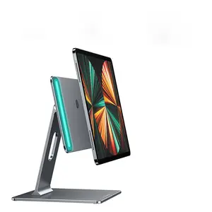 Máy tính bảng kim loại mạnh mẽ từ chủ có thể điều chỉnh 180 độ Tablet Đứng cho iPad Pro 12.9inch