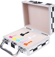 Boîtier en aluminium personnalisé professionnel d'usine boîte de réception d'échecs valise à outils portable