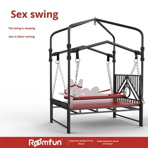 Large <strong>BDSM</strong> Dungeon <strong>Furniture</strong> Set Bondage Bed Chair <strong>Cage</strong> X Frame - Product Image 4