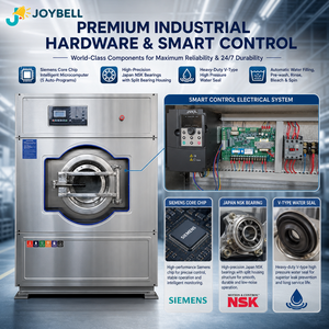 Lavadora-<span class=keywords><strong>secadora</strong></span>-exprimidora XTH <span class=keywords><strong>de</strong></span> 15 kg, 20 kg, 25 kg, 30 kg, totalmente automática, 3 en 1, para lavandería <span class=keywords><strong>de</strong></span> pequeños hoteles. - Product Image 5