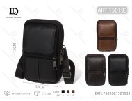 Borsa a Tracolla in Vera Pelle per Uomo con Funzione Portafoglio MH-18010 - Product Image 1