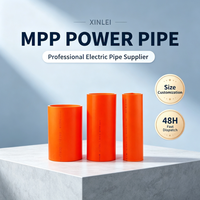 Tuyau de protection de câble DN200 MPP, conduit électrique industriel flexible haute pression