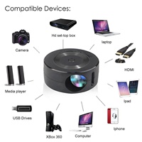 Bon prix pour un projecteur miroir de nouvelle conception, mini projecteur LED mobile E60, projecteur intelligent Full HD pour la maison, 1080P