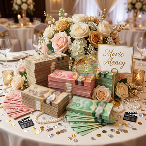 Billetes de <span class=keywords><strong>Dólar</strong></span> Canadiense de Juguete, Plástico Ultrafino, Holográficos, Duraderos, Antideslizantes, No Tóxicos - Product Image 5