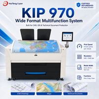 Copieur d'ingénierie reconditionné pour Kip 970, imprimante laser couleur A0 pour plans, cartes et documents blancs, tout-en-un, machine d'occasion