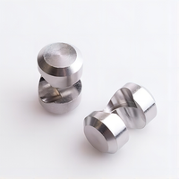 Maßgefertigte 19*30mm Edelstahl 304 Passivierte CNC-Bearbeitete Drehteile Hammer-/Dübel-/Zylindermuttern mit Auto-Spaltclip