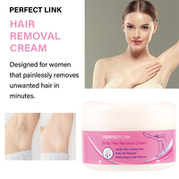Crème dépilatoire naturelle pour femmes, indolore et efficace, pour le visage et le corps, cible la croissance des poils et stoppe leur prolifération sur la peau