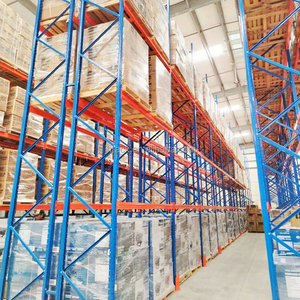 رفوف تخزين صناعية ثقيلة للمستودعات مع حماية ضد التآكل، رفوف أوروبية قياسية لتخزين البضائع - Product Image 2